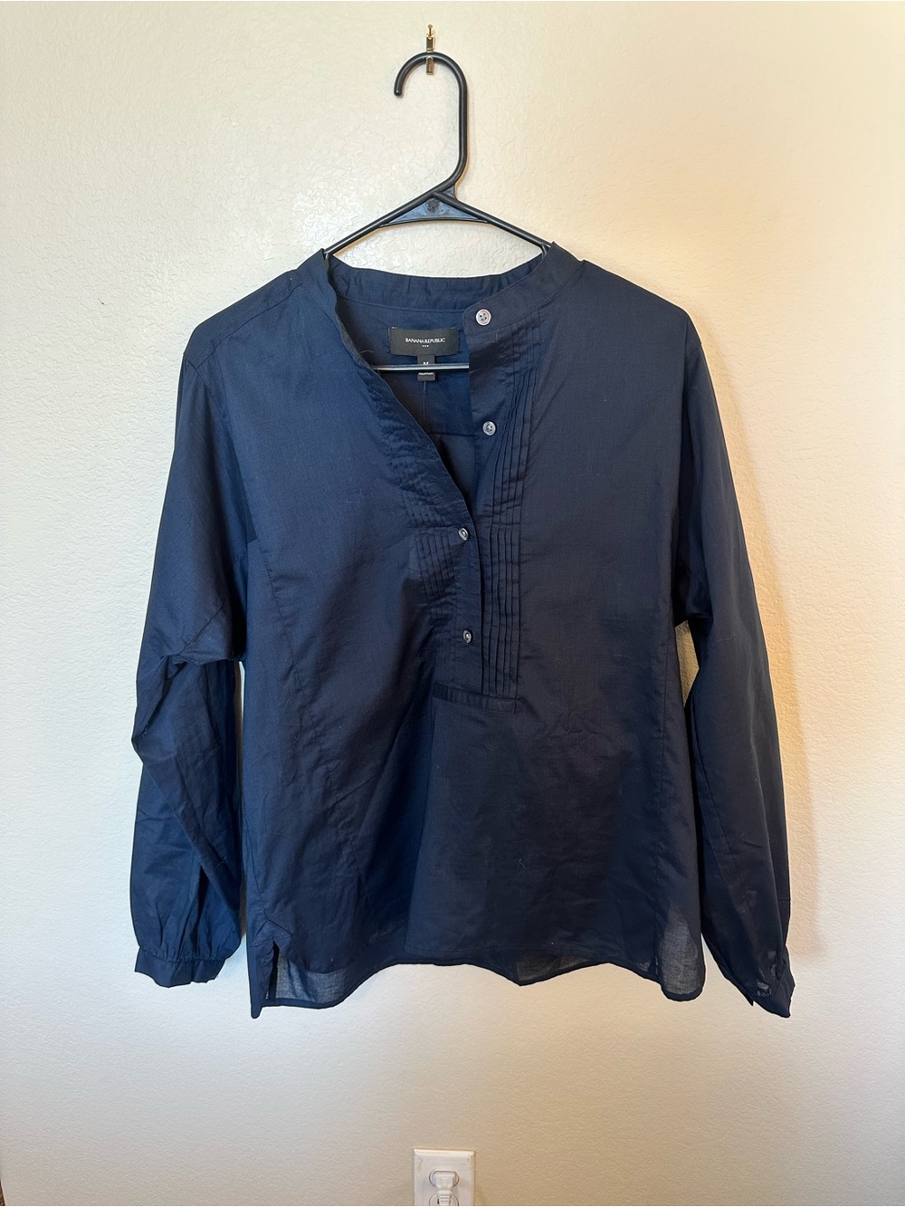 Banana Republic Navy Blue Blouse NWT